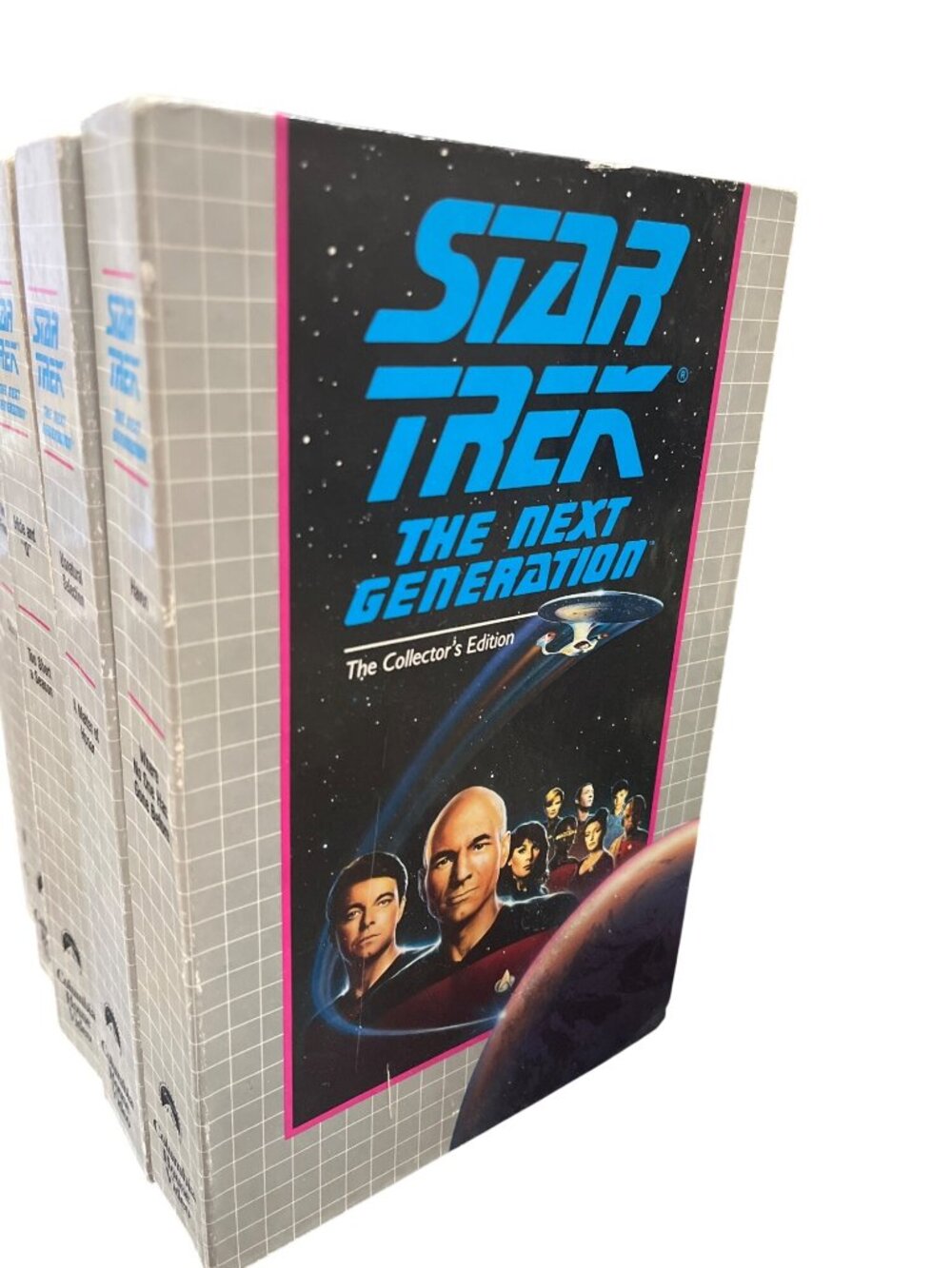 Columbia House Star Trek Next Generation set 5 VHS Collectors tapes SKU 10-474